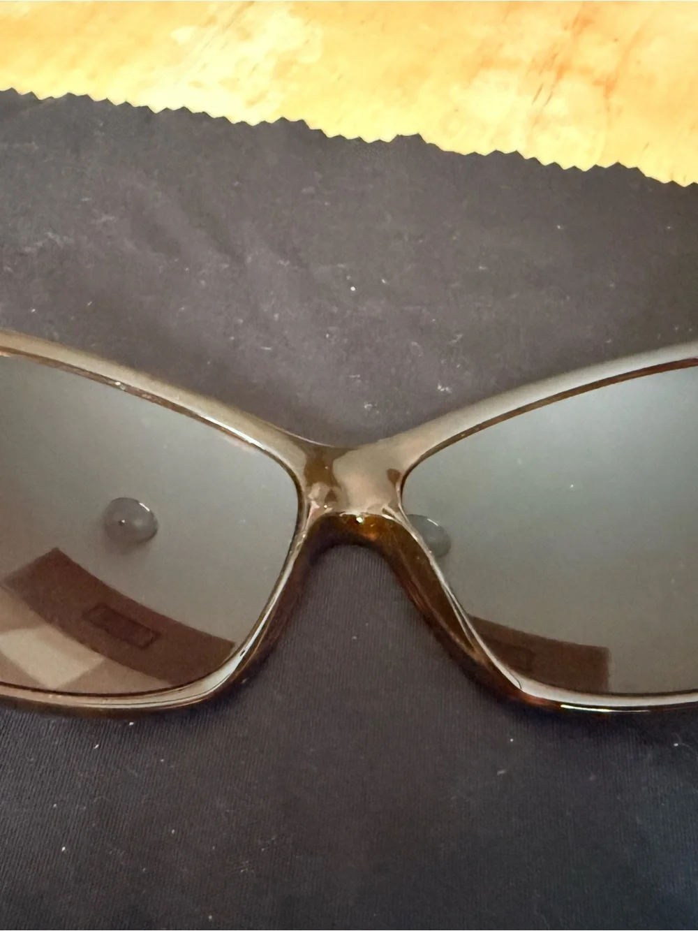 Unisex  Brown Tinted Prada Sunglasses